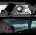 Seen in storyboard (Credit: Heiko von Drengenberg)
