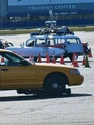 Ecto-1 stunt rehearsal at Metlife Stadium in New Jersey on May 25, 2023 (Credit: Aaron P. West)