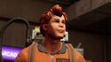 Nod to Garrett using character customization in Ghostbusters: Spirits Unleashed