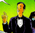 Maître D' as depicted in NOW Comics The Real Ghostbusters starring in Ghostbusters II part 3.