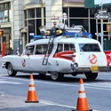 Ecto-1 seen at Fifth Avenue on June 18, 2023 (Credit: Dennis Lopez)