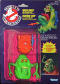 Green Ghost with Proton Pack (red right side up) front from the Canada pressing