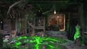 Aldridge basement seen in Slime Time featurette