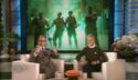 Paul Feig and Ellen DeGeneres talk during "The Ellen DeGeneres Show" 3/3/2016