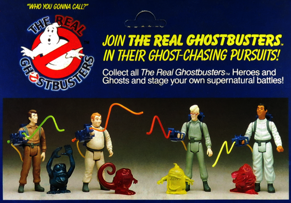 the real ghostbusters figures