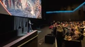 Gil Kenan addresses attendees after Frozen Empire screening at New York's AMC Lincoln Square (Credit: Bama Geeks)