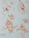 Unused kidnapper ghost concept by Thom Enriquez, seen on page 142 of Ghostbusters: The Ultimate Visual History