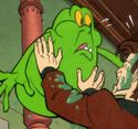 Slimer 68-R seen in 35th Anniversary: The Real Ghostbusters