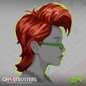 The Real Ghostbusters Janine's hair concept for Ghostbusters: Spirits Unleashed (Credit: Connor Driest)