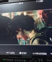 Mckenna Grace filming final battle with Ivan Reitman (Credit: Mckenna Grace)