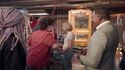 Filming at Ionic Separator, seen in Welcome to the Paranormal Research Center special feature
