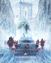 Poster for Ghostbusters: Frozen Empire "Ecto-1 under Manhattan Bridge" for Spain