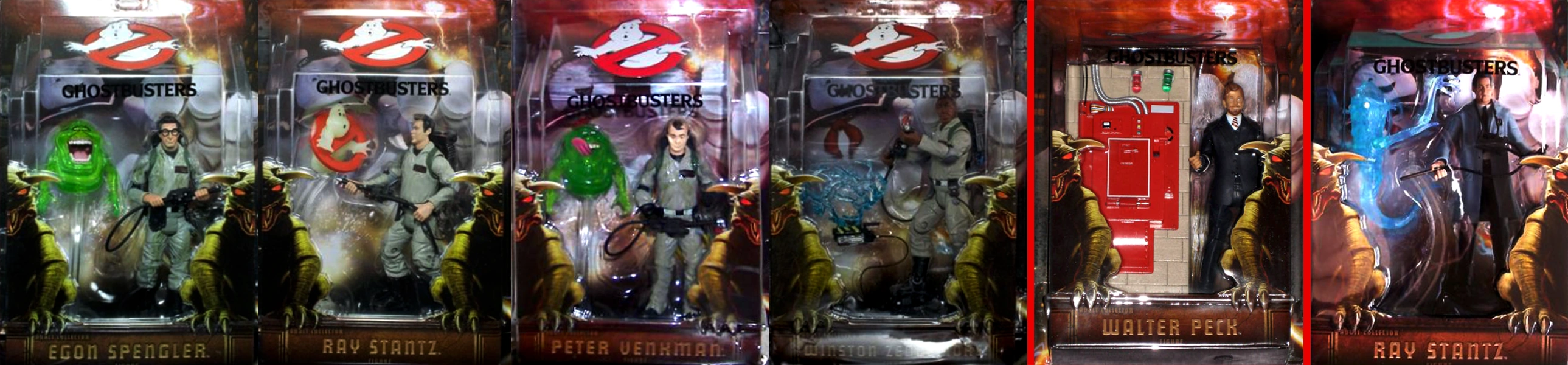 Matty Collector Ghostbusters 6 Inch Toy Line | Ghostbusters Wiki