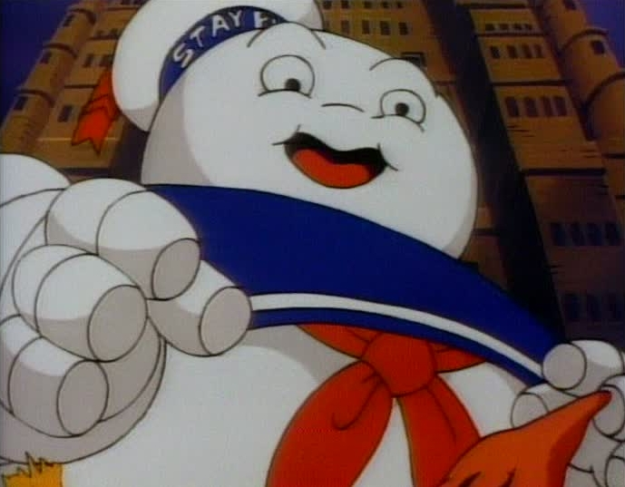 Disfraz De Malvavisco Stay Puft De Los Cazafantasmas Para Niño