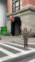 Mckenna Grace dances in the Firehouse set on June 8, 2023 (Credit: Mckenna Grace)