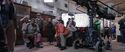 Between Frozen Empire filming, seen in March 4, 2024 B-Roll