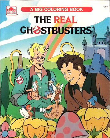 The Real Ghostbusters A Big Coloring Book Ghostbusters Wiki Fandom