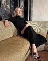 Carrie Coon at start of press tour in March 2024 (Credit: alicialombardini)