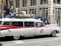 Ecto-1 seen at Fifth Avenue on June 17, 2023 (Credit: KelKass)