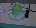 Slimer briefly trapped inside