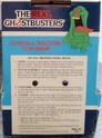 Back of The Real Ghostbusters: Gumball Machine