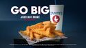 Zaxby's commercial 10/29/2021, end bumper for Go Big version