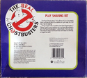 The Real Ghostbusters: Play Shaving Kit back side.