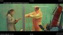 Filming scientist testing Slime Blower (Credit: FilmInk Magazine)
