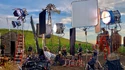 Lighting crew on Farmhouse location set (Credit: Michael Ambrose)