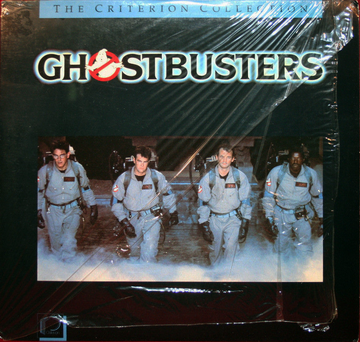 1989 Criterion Collection master of Ghostbusters