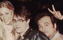 Kym Herrin hanging out with Dan Aykroyd and John Belushi in the early 1980s (Credit: Noblemania)