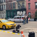 Filming on Church Street on June 7, 2023 (Credit: tricochiene)