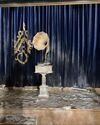 Ballroom set at Winnersh Film Studios during Frozen Empire production (Credit: Kevin Mangold)