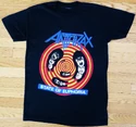 The shirt design he wore outside Stonebrook Theatre.