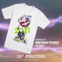 Promo image for Ghostbusters Day 2021 White Tee Designed by Brendan Pearce