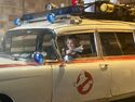 Emily Alyn Lind in Ecto-1 (Credit: Emily Alyn Lind)