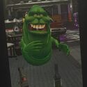 Slimer player select screen in Ghostbusters: Rise of the Ghost Lord