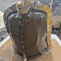 Jacket moulding of frozen adventurer (Credit: Alex Vlcek)