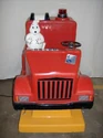Red Ghostbusters Fire Truck (with yellow base)