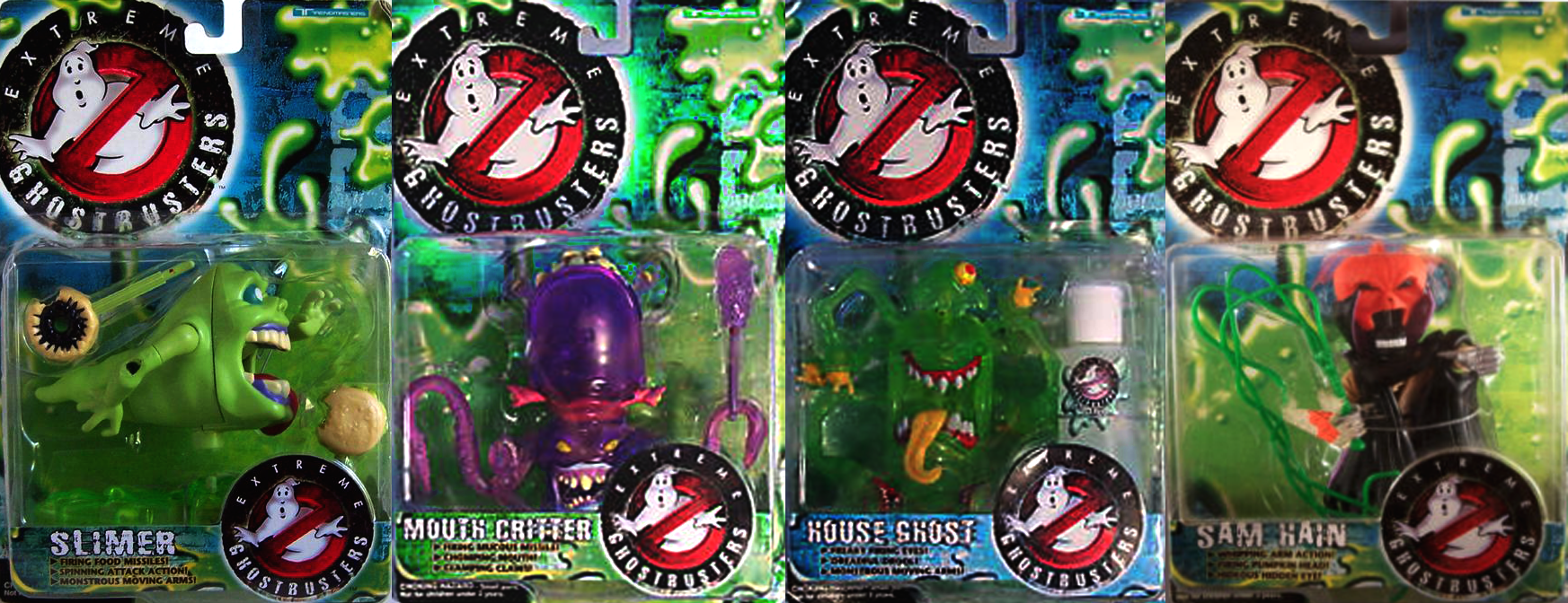 extreme ghostbusters figures