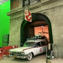 Outside Firehouse set during Frozen Empire filming (Credit: BGI Supplies Ltd)