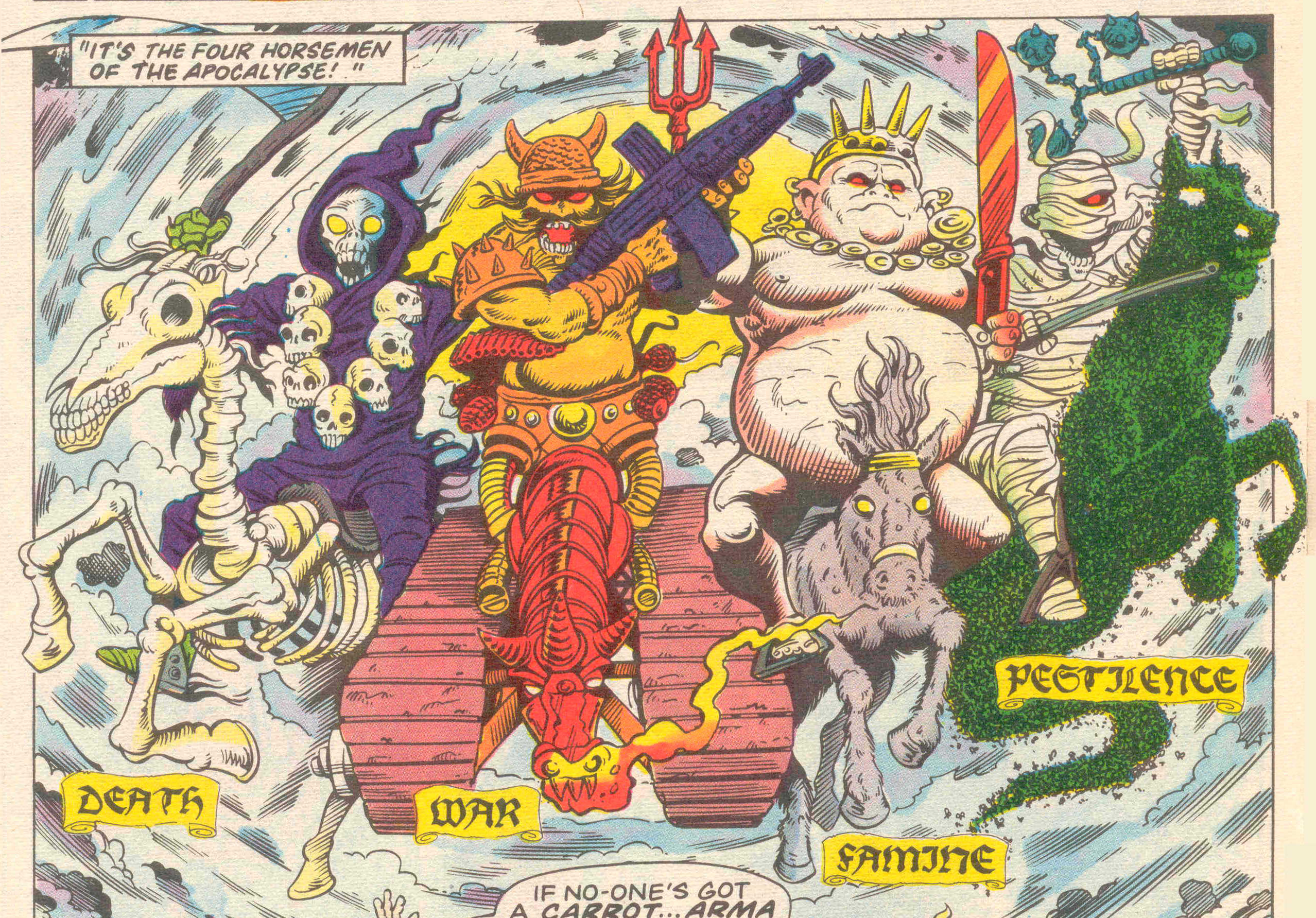 Marvel Comics: The Four Horseman of Apocalypse Explained 