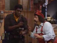 Ernie Hudson and Mario