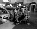 Egon in reading room (Credit: New York Public Library)