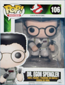 Dr. Egon Spengler Packaging front side