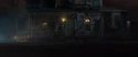 Front porch at night