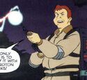 As seen in Ghostbusters Crossing Over Issue #6