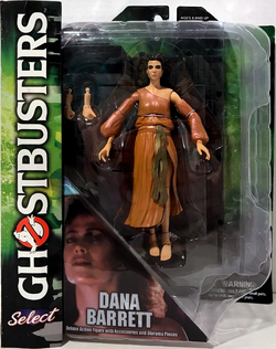 Ghostbusters Select DANA BARRETT ZUUL Action Figure with Base 