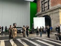 Filming at Firehouse set (Credit: Steven Knight)