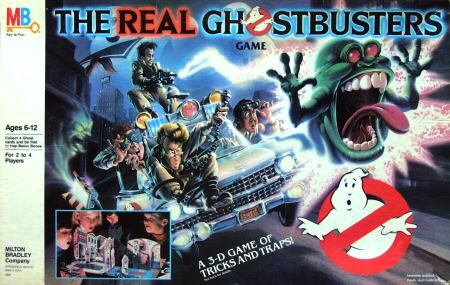 The Real Ghostbusters Board Game (Milton Bradley) | Ghostbusters